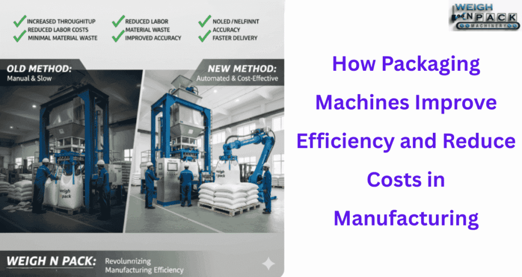 How Packaging Machines Improve Efficiency and Reduce Costs in Manufacturing