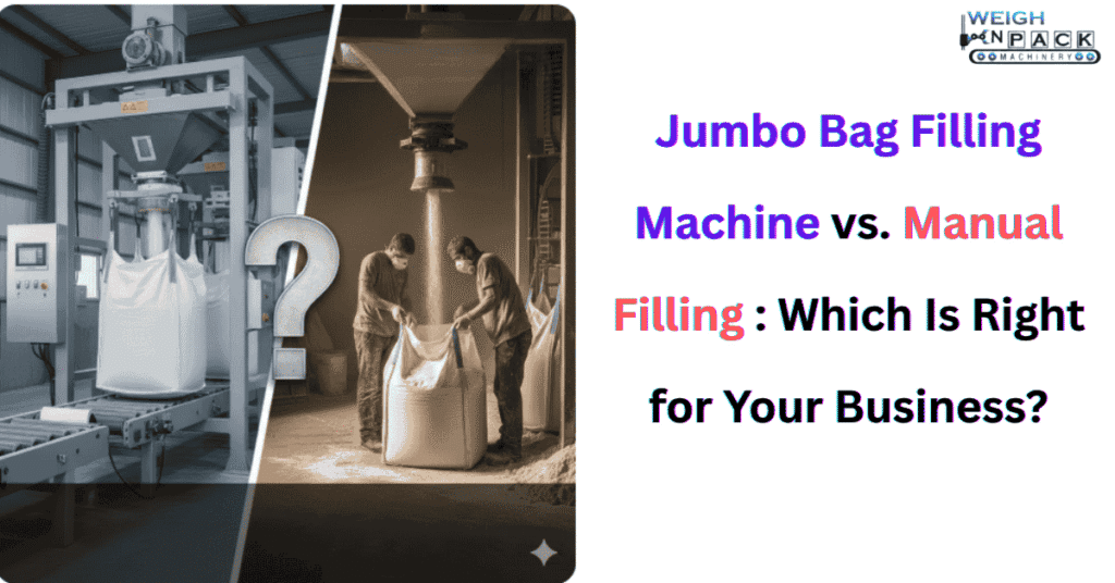 Jumbo Bag Filling Machine vs. Manual Filling Which Is Right for Your Business