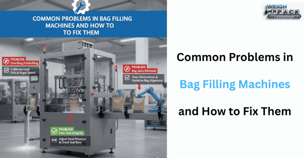 Common Problems in Bag Filling Machines and How to Fix Them