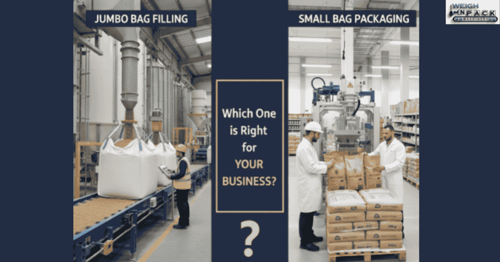 Jumbo Bag Filling vs. Small Bag Packaging