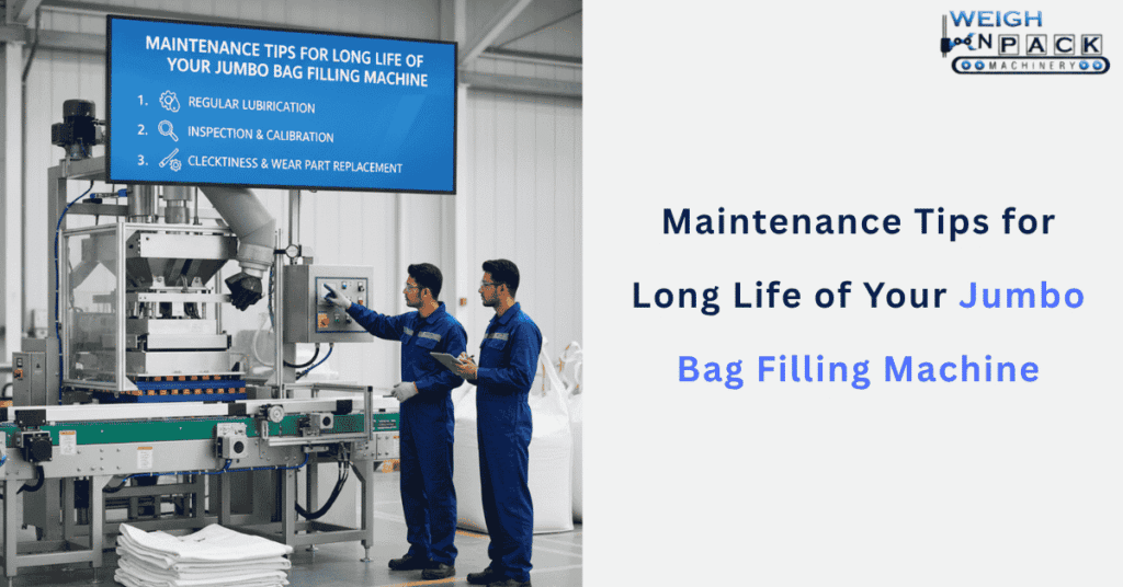 Maintenance Tips for Long Life of Your Jumbo Bag Filling Machine