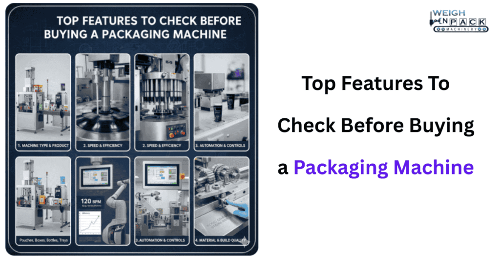 Top Features to Check Before Buying a Packaging Machine