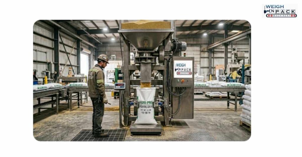 Vertical Impeller Type Bag Filling Machine