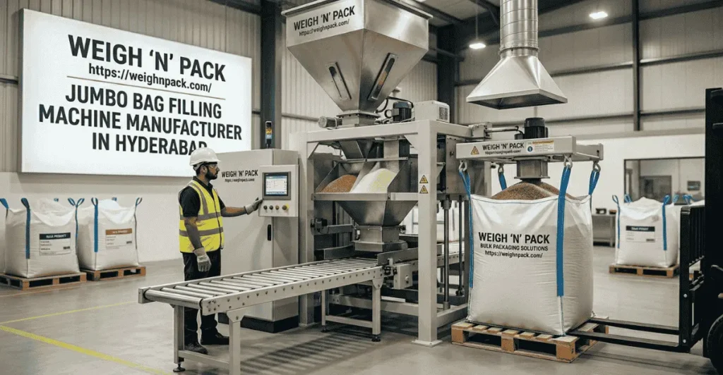 Jumbo Bag Filling Machine Manufacturer in Hyderabad