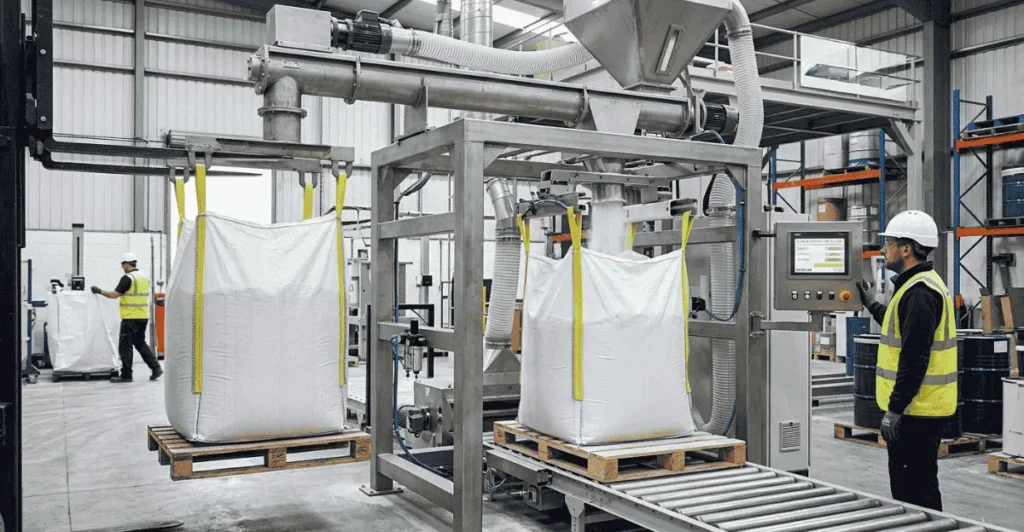 Screw Feeder FIBC Bag Filling Machine