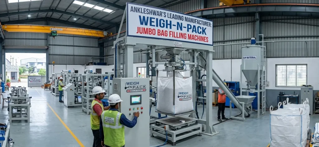 Jumbo Bag Filling Machine Manufacturer In Ankleshwar