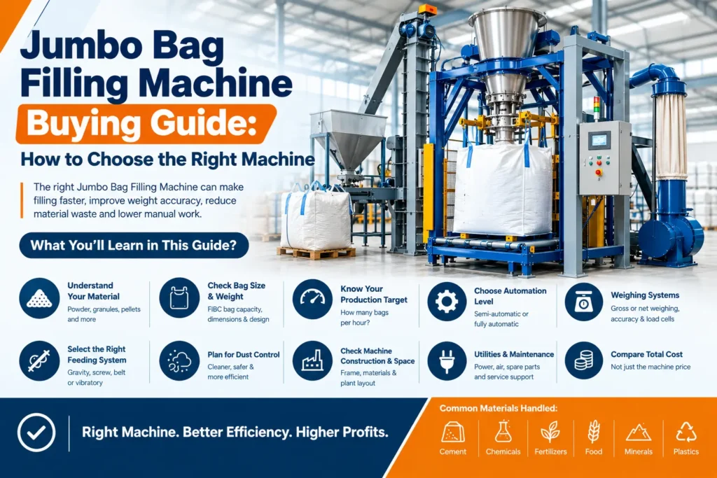 Jumbo Bag Filling Machine Buying Guide